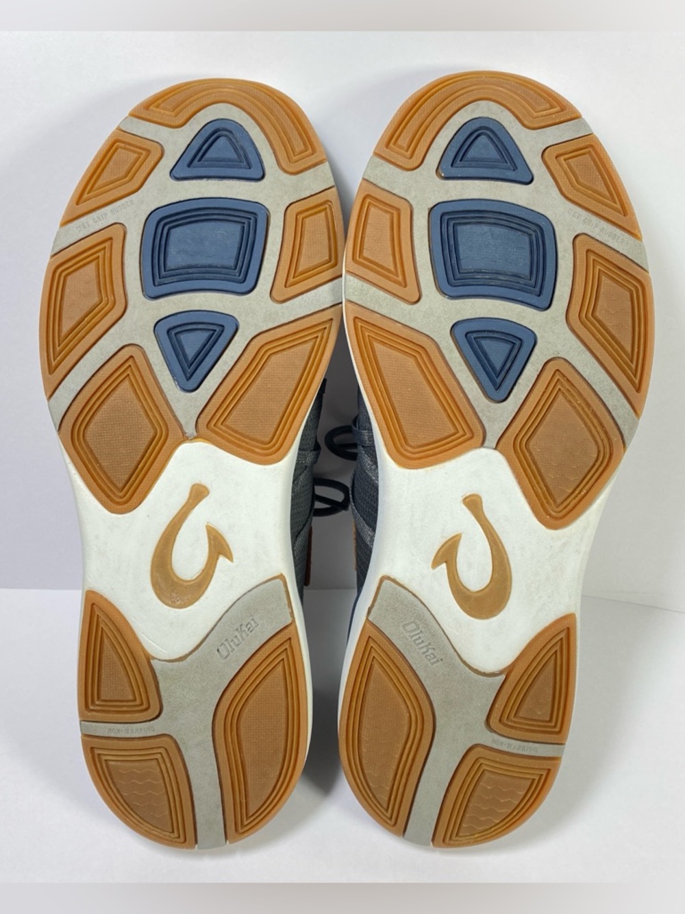Olukai Mio Li Athletic Sneakers Lightweight Mesh Comfort Gray Men’s Shoes Sz 13 - Picture 14 of 16